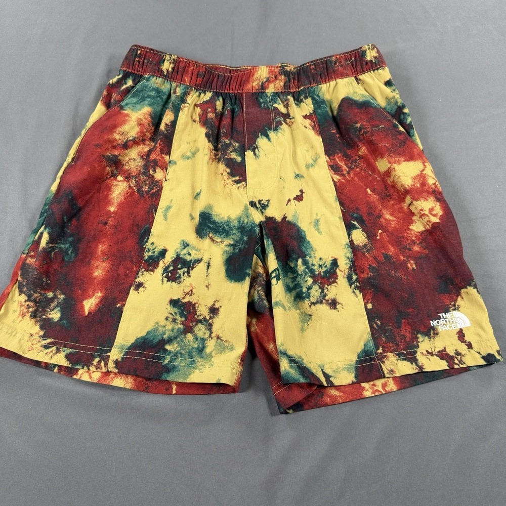 The North Face Shorts Men Small Class V‎ Printed Climbing Drawstring Lightweight
